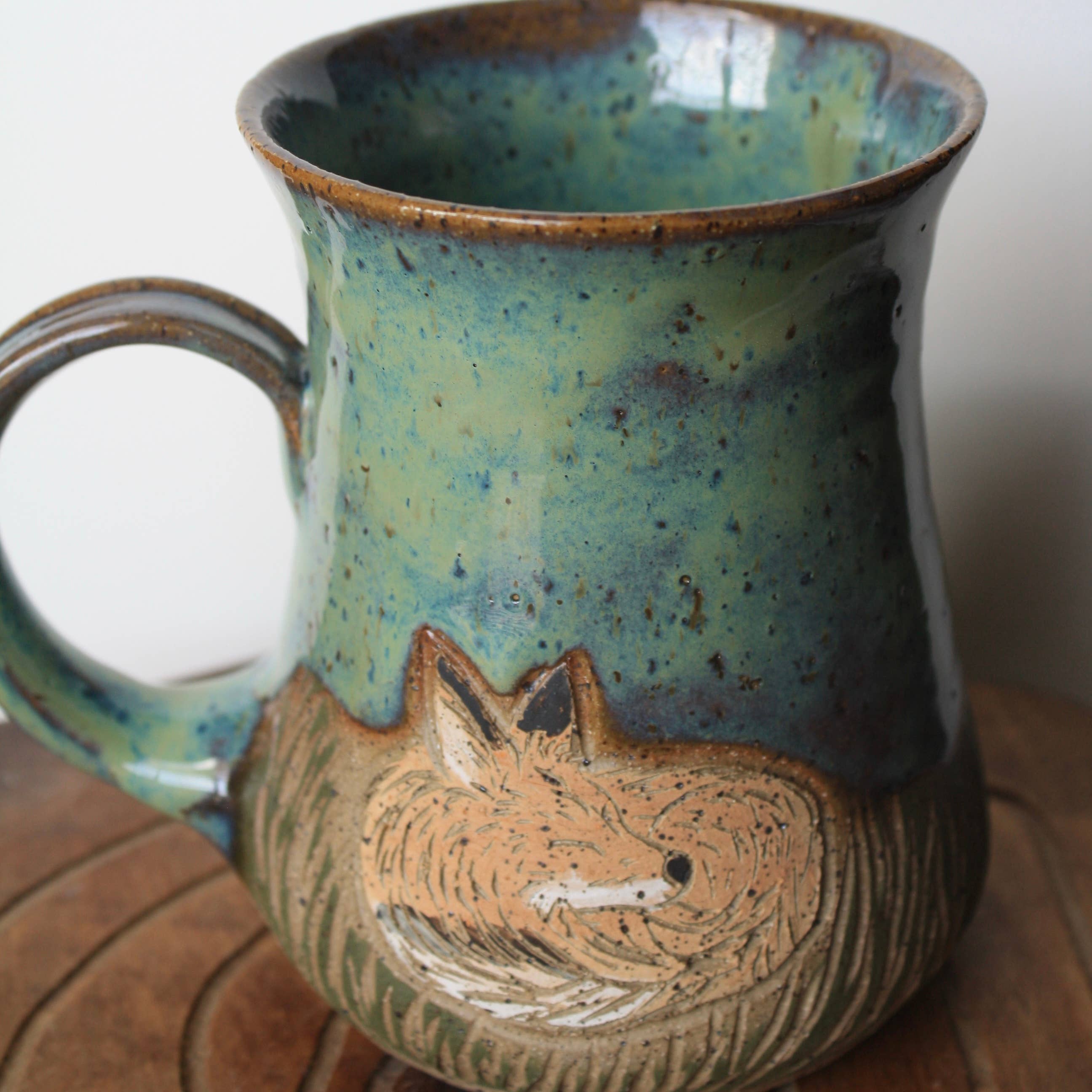Fox Den Handcrafted Mug