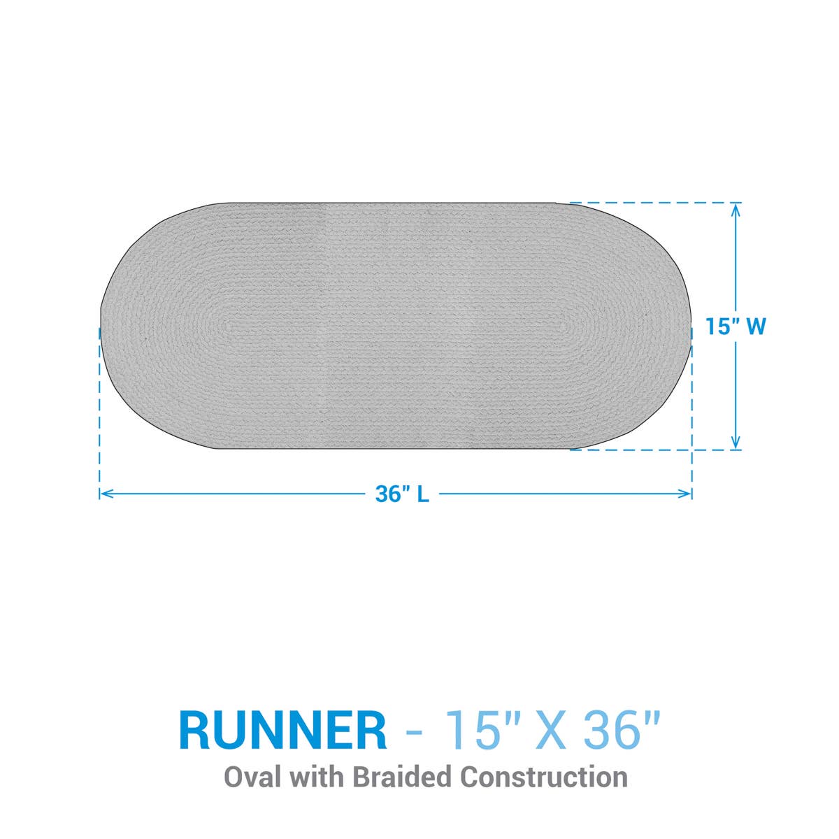 Park Designs - Country Pines Bear Printed Braided Table Runner 36"L