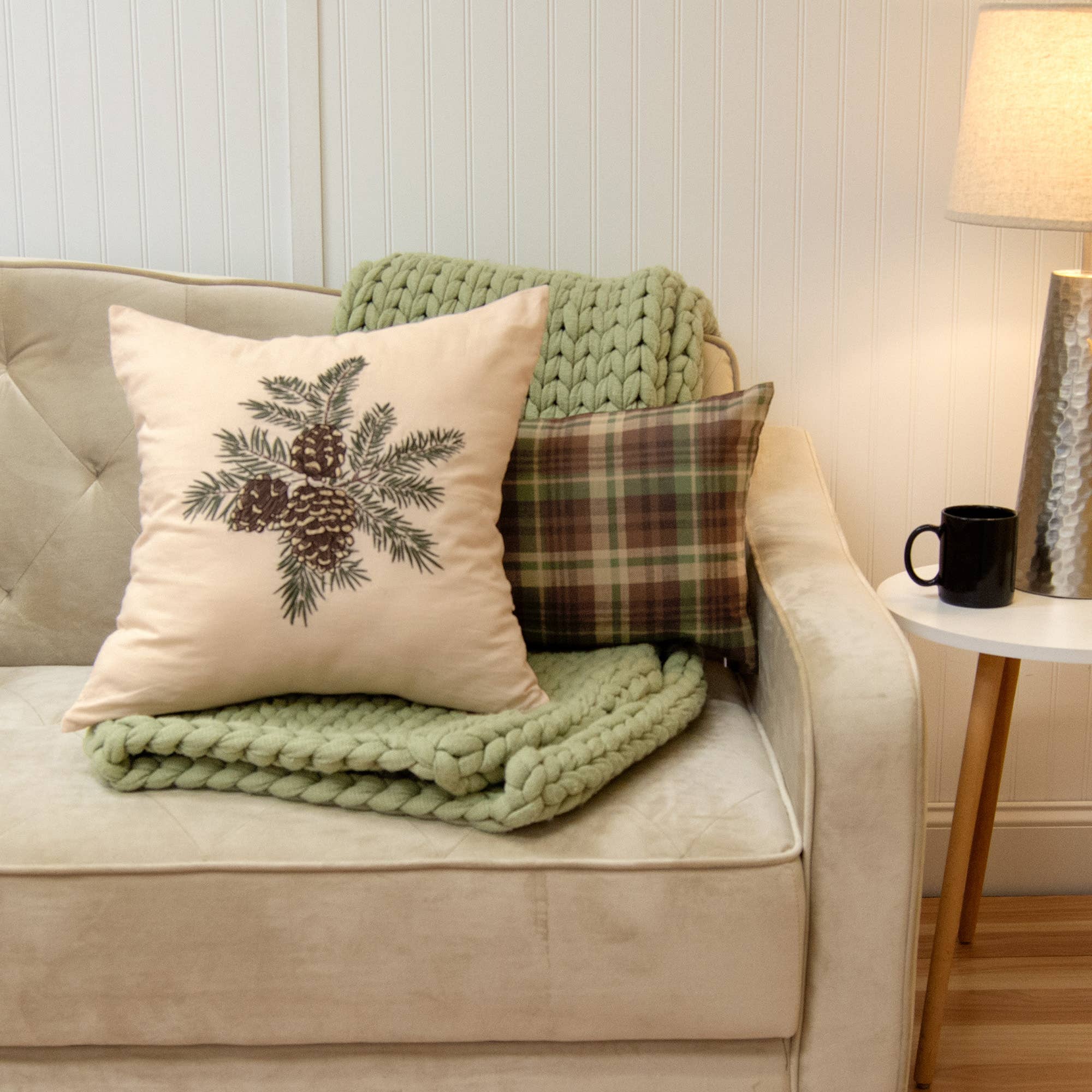 Pine Star Decor Pillow Set