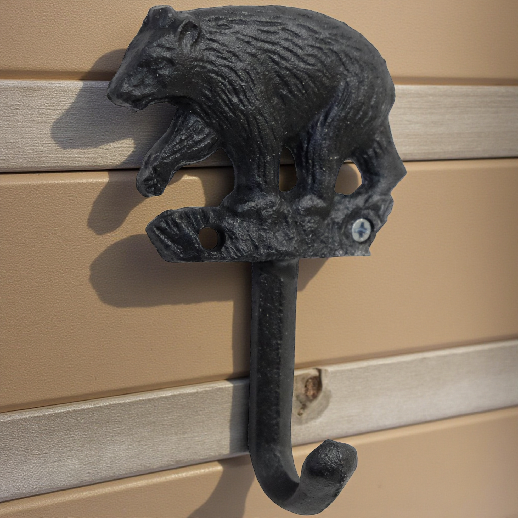 Cast Iron Bear Wall Hook