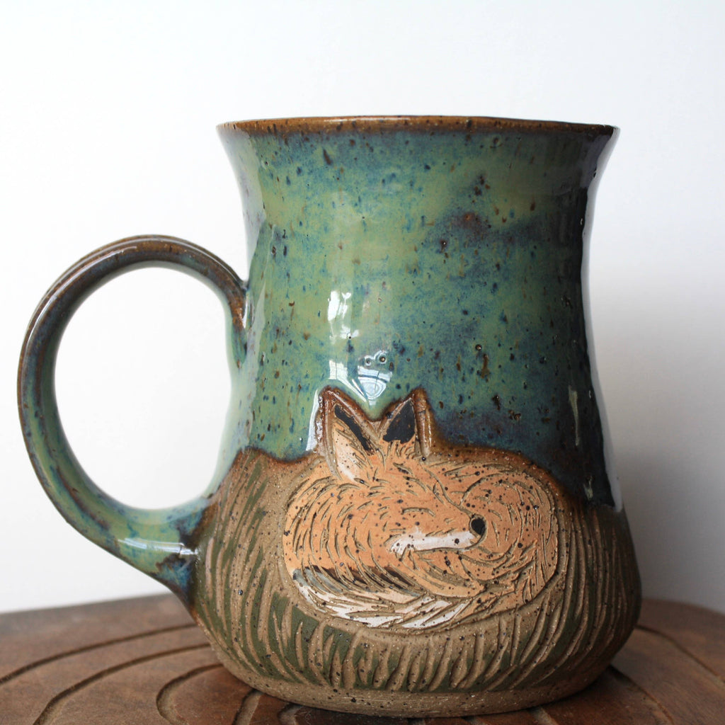 Fox Den Handcrafted Mug