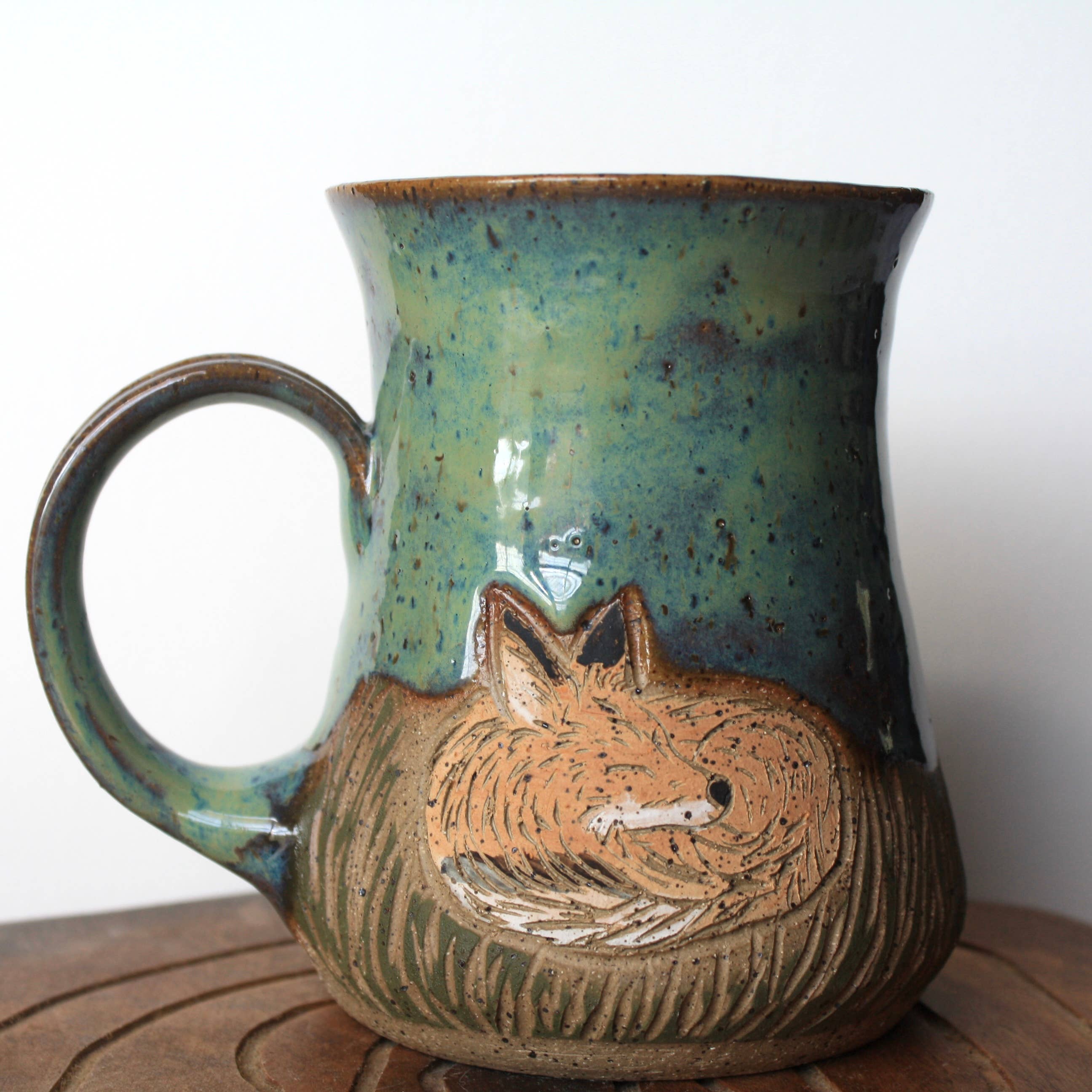 Fox Den Handcrafted Mug