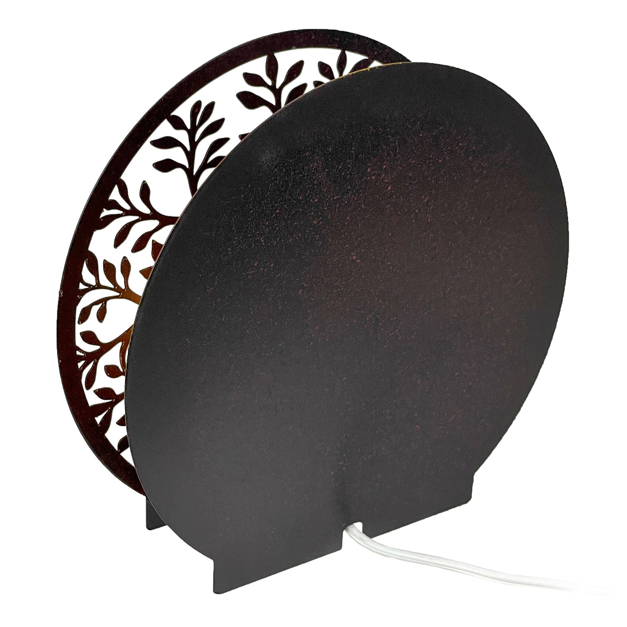 Tree of Life Accent Table Lamp – 8-Inch Decorative Lighting