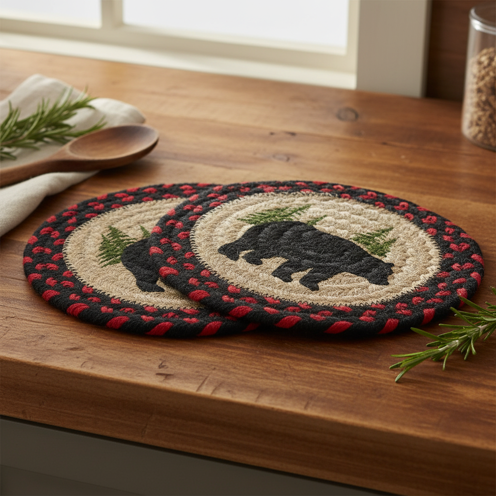 Bear Trivets - Intimate Stacked View