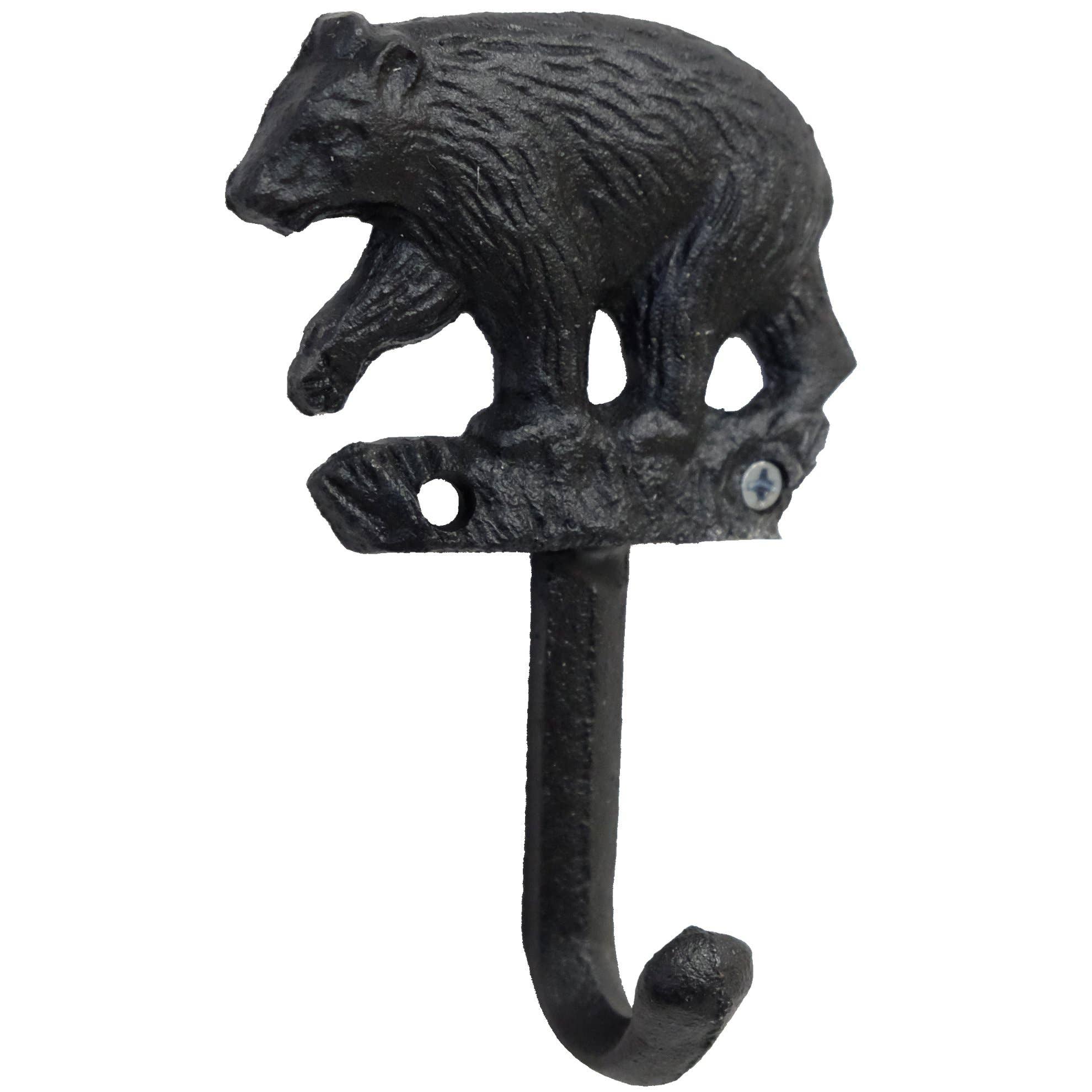 Cast Iron Bear Wall Hook