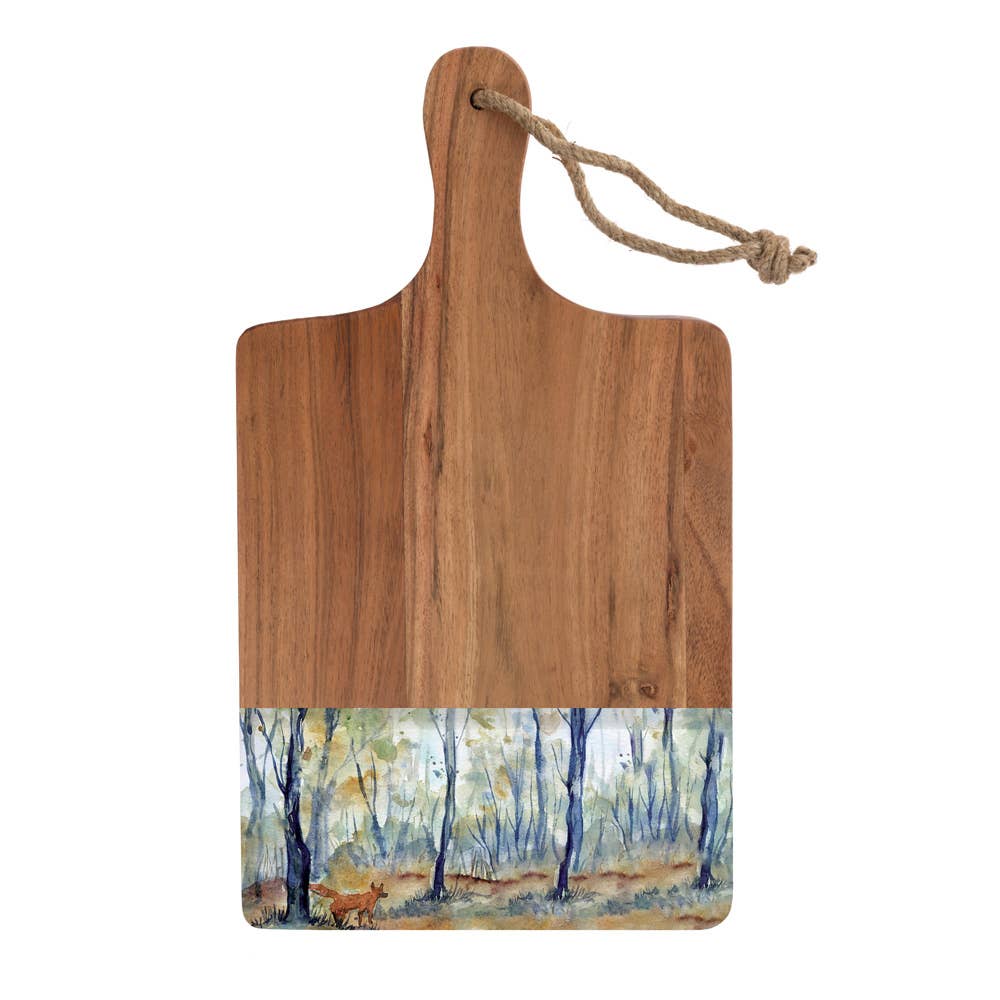 Amber Woods Acacia & Enamel Cutting Board