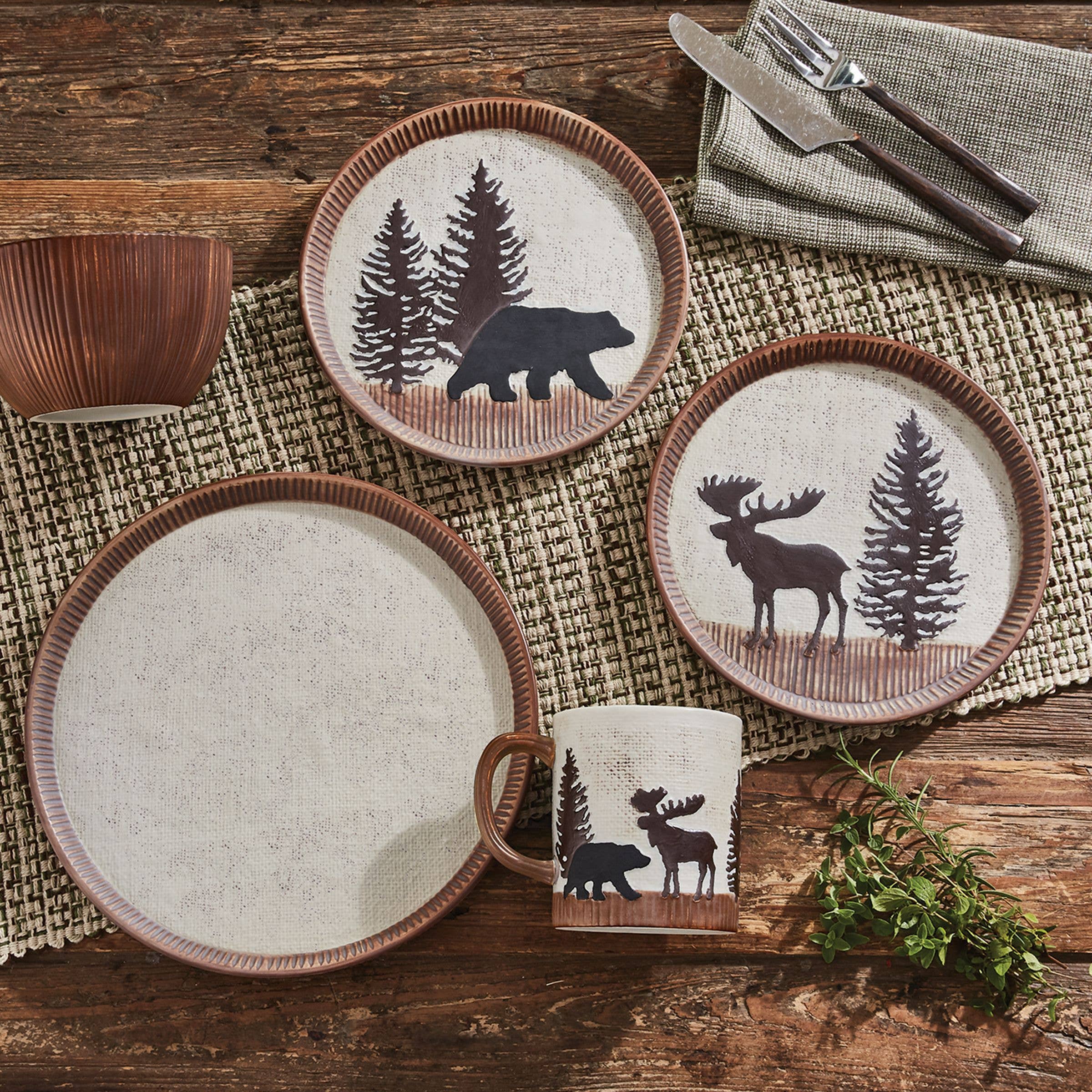Park Designs - Wilderness Trail Bear Salad Plate