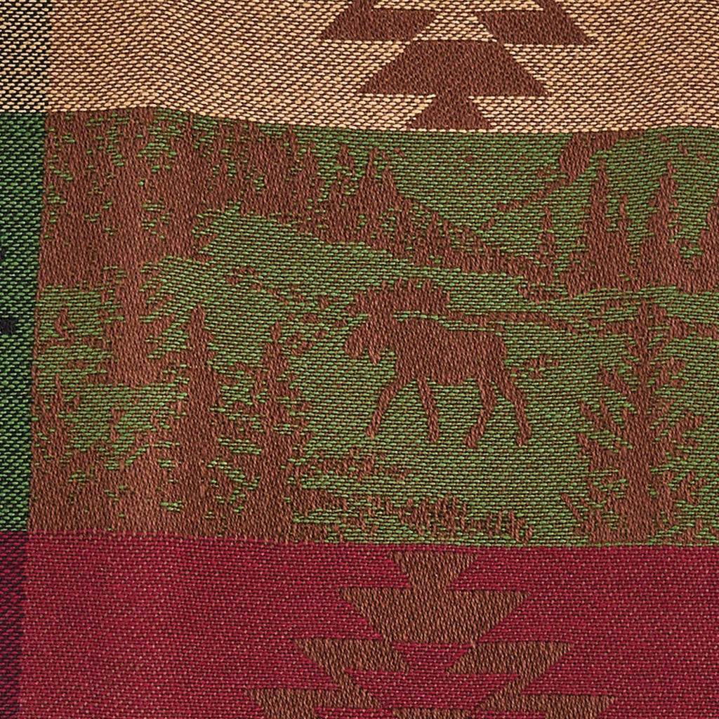 Pinecones and Trees Jacquard Dishtowel