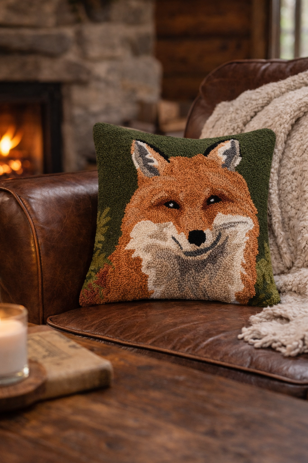 Fox Hook Pillow