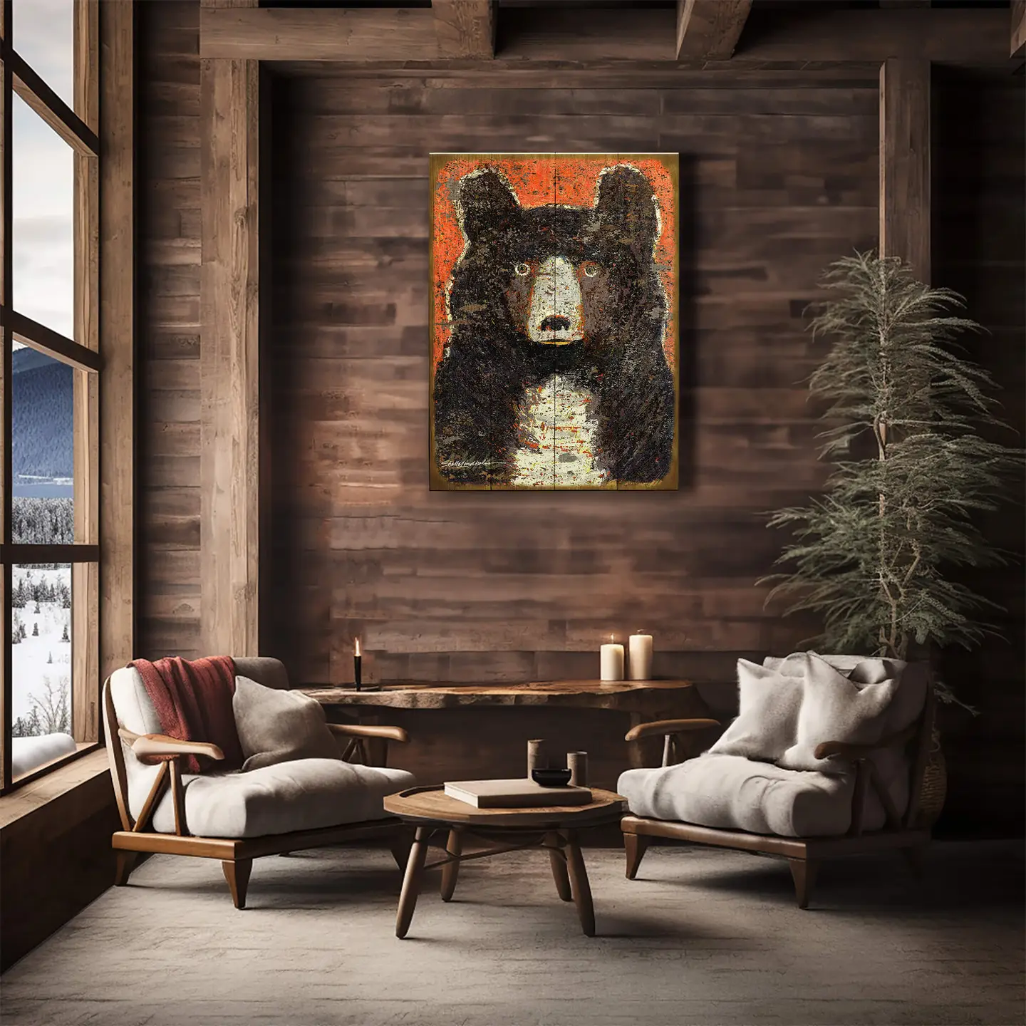 Old Wood Signs - Little Owl - Wood & Metal Wall Art