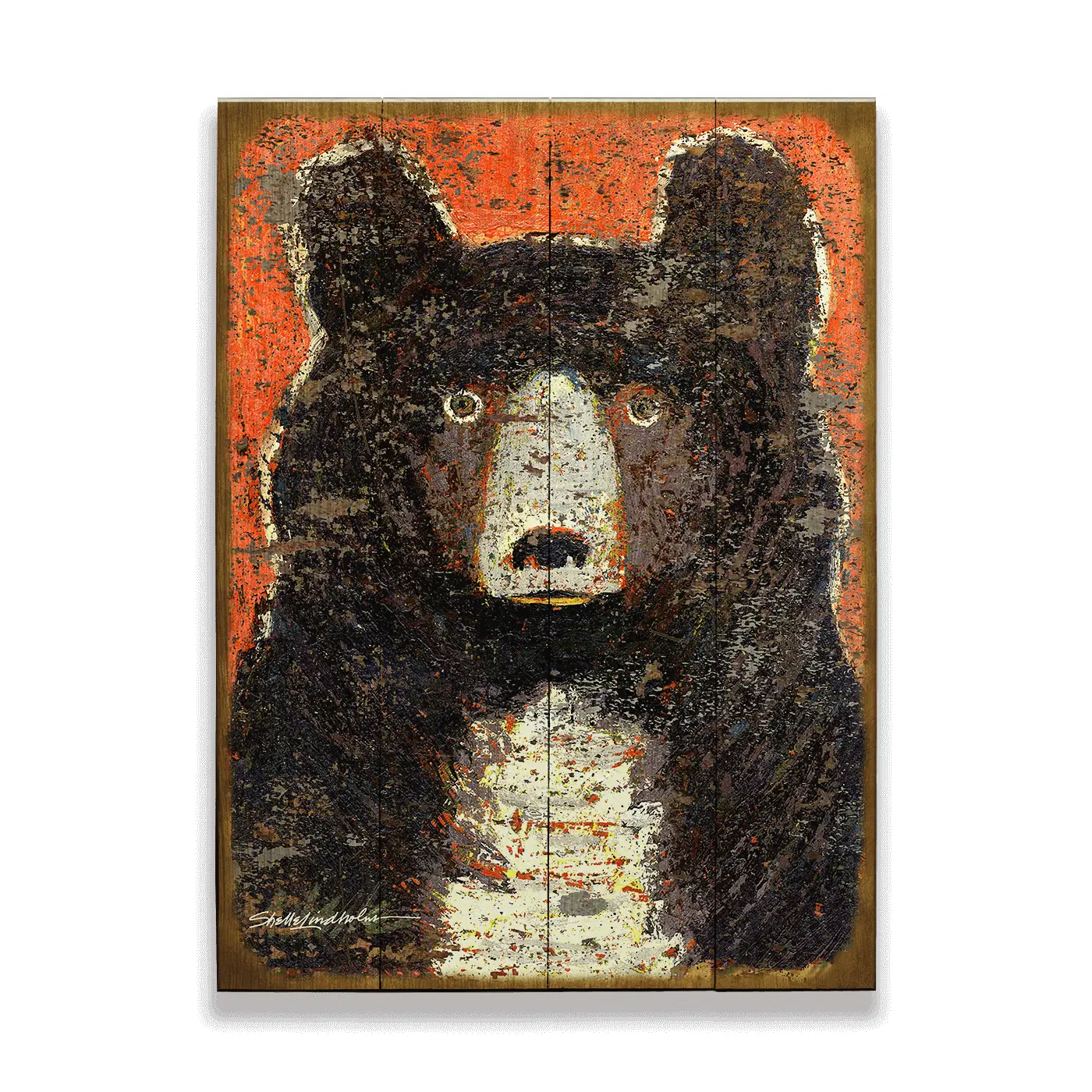 Old Wood Signs - Little Owl - Wood & Metal Wall Art