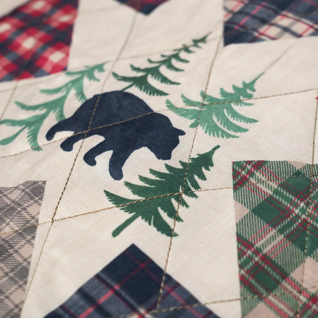 Walking Bear and Buffalo Plaid Quilt Collection