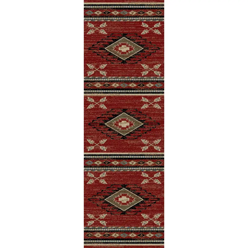 American Destination Arrowhead Lodge Runner Rug - 2' x 8'