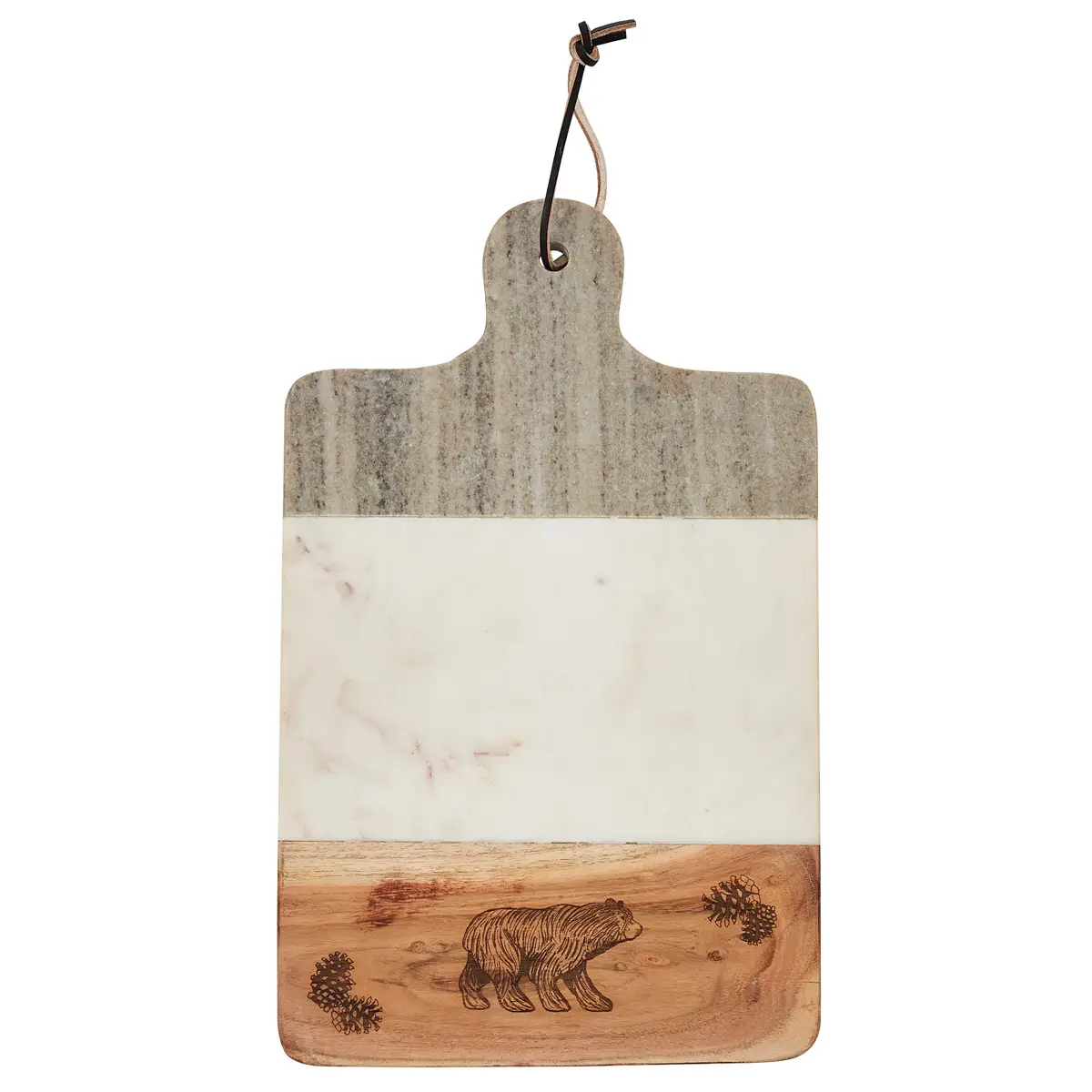 Rustic Bear Serving Board