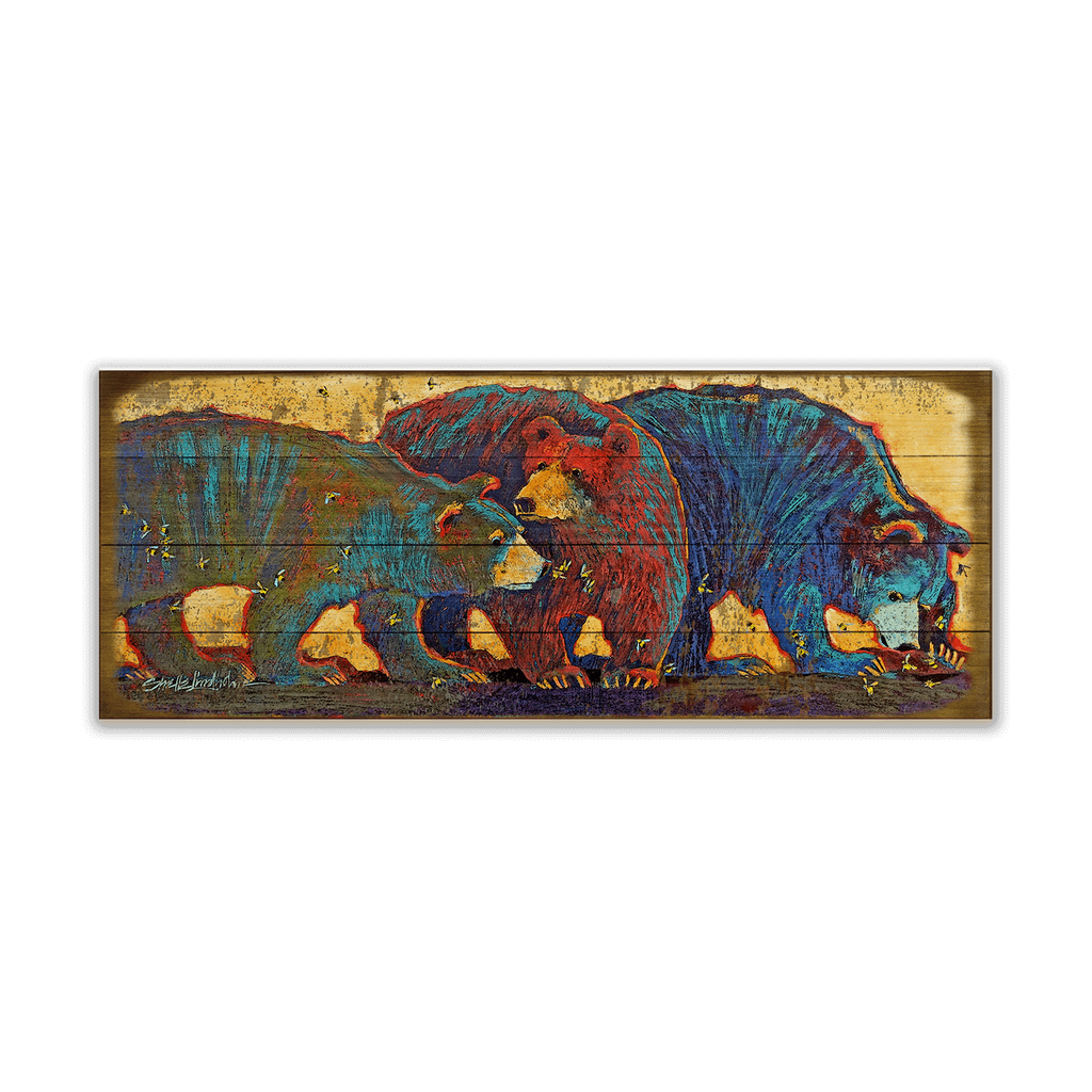 Trio of Bear Artwork