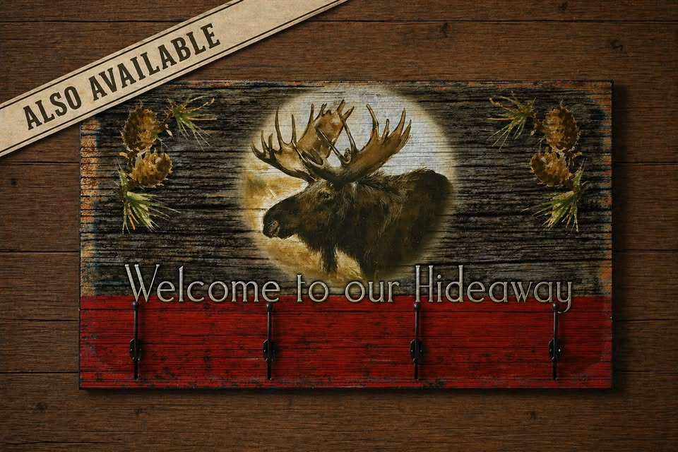 Rustic and Cabin-Inspired Bear Coat Hook Plaque