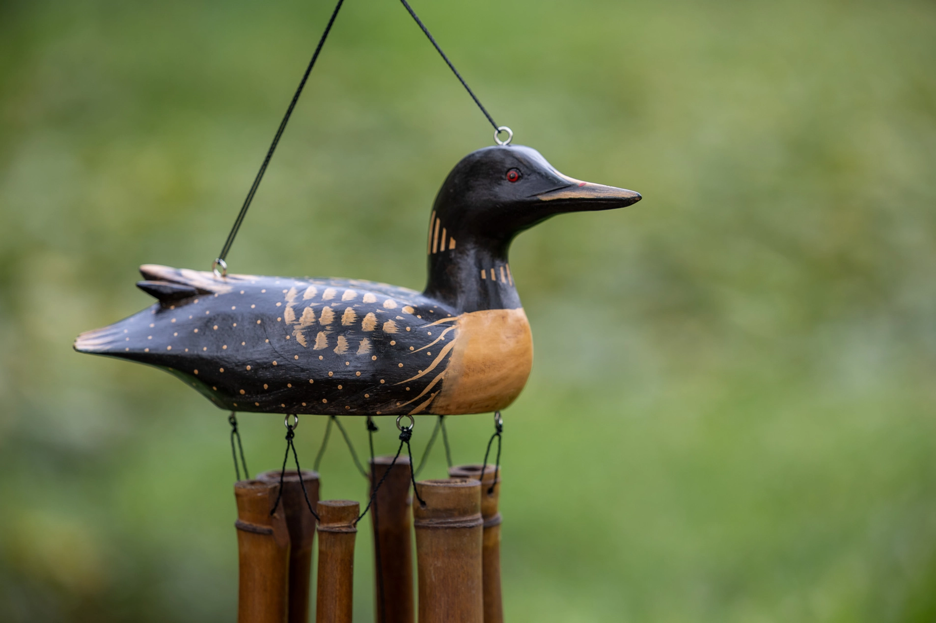 Loon Bamboo Wind Chime