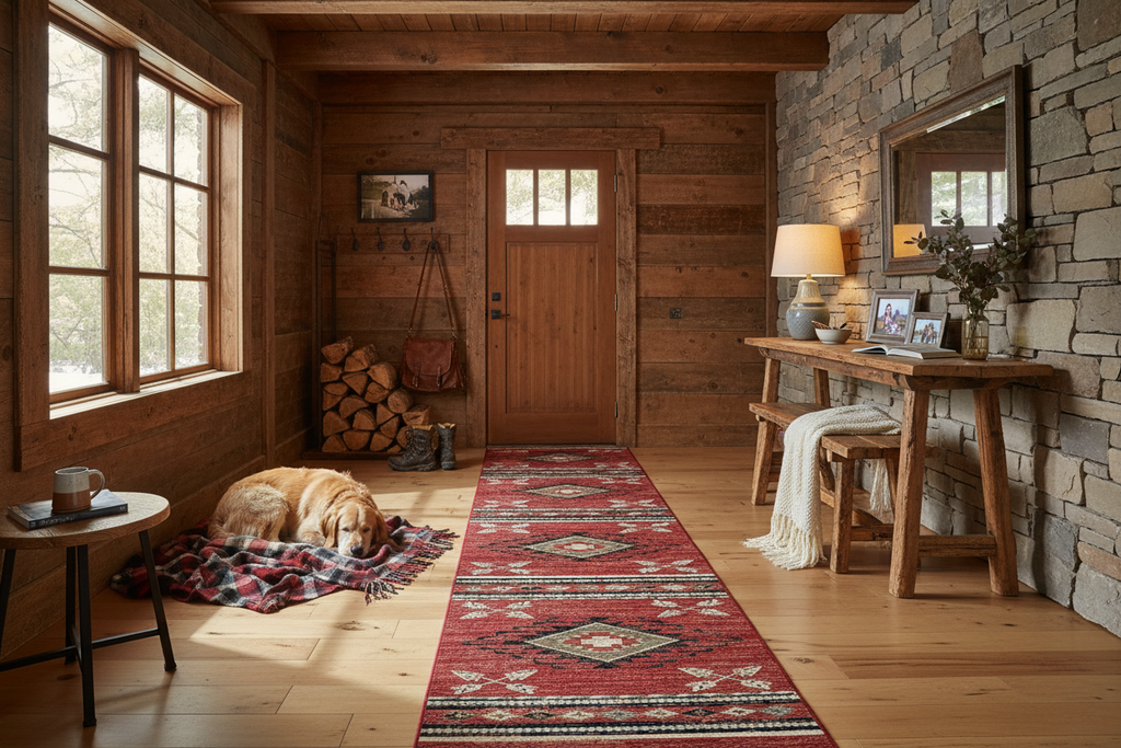 Runner Rug - Cozy Lived-In Cabin