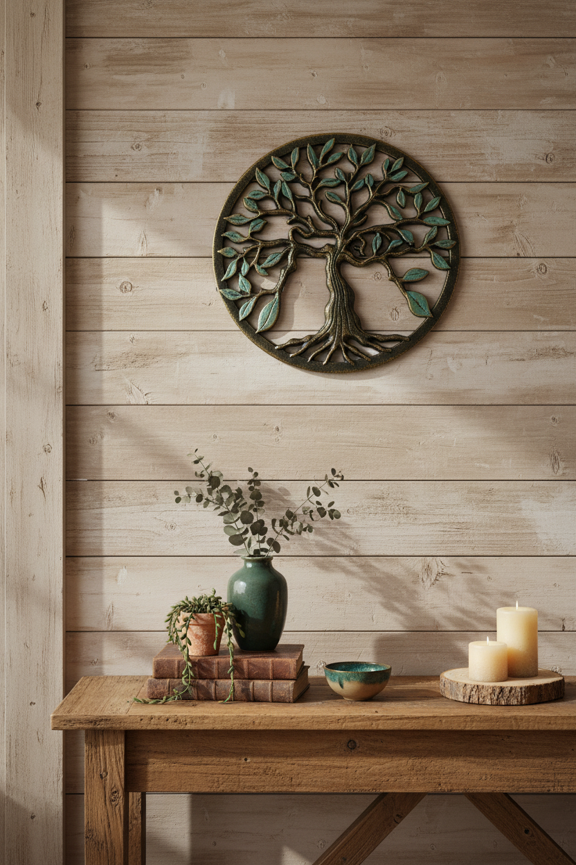 Tree of life wall art lifestyle scene
